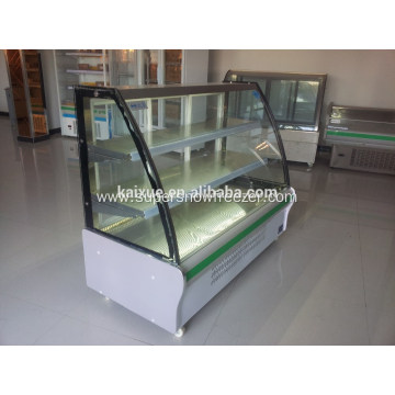 Commercial fresh food display refrigerator showcase